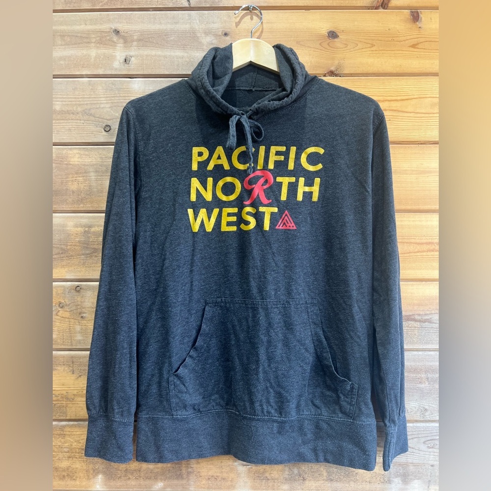 Rainier Pacific Northwest Lightweight Pull Over Sweater Hoodie Unisex Size Small